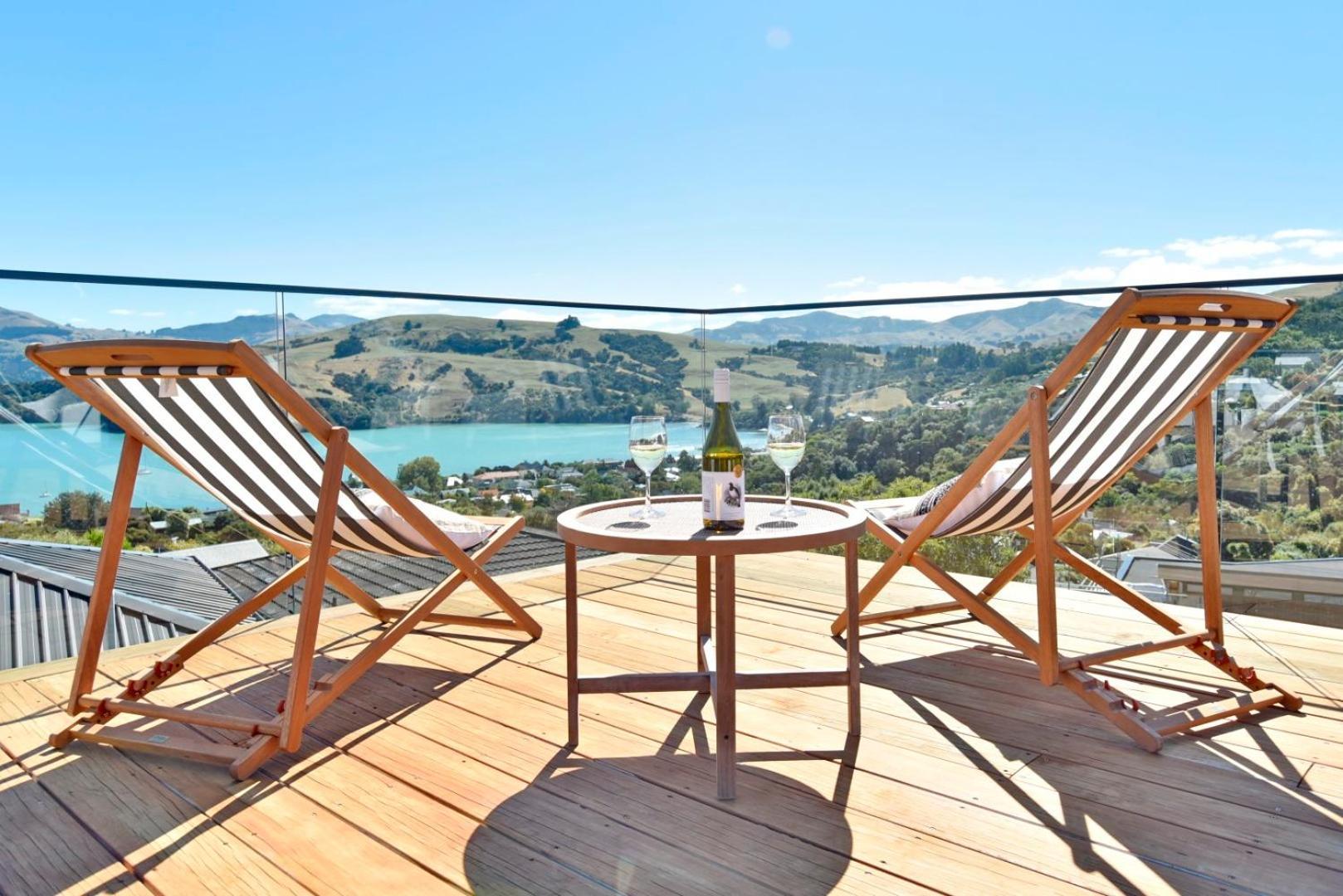 Akaroa Harbour View - Christchurch Holiday Homes Exterior foto